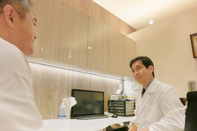 丁寧なカウンセリング